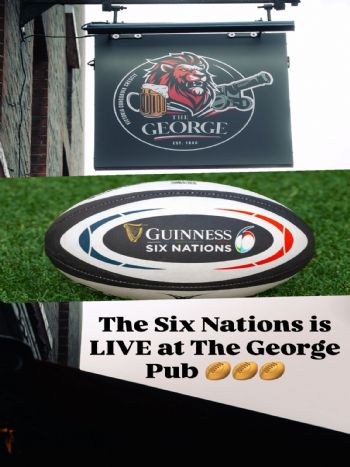 The Six Nations is LIVE at The George Pub
